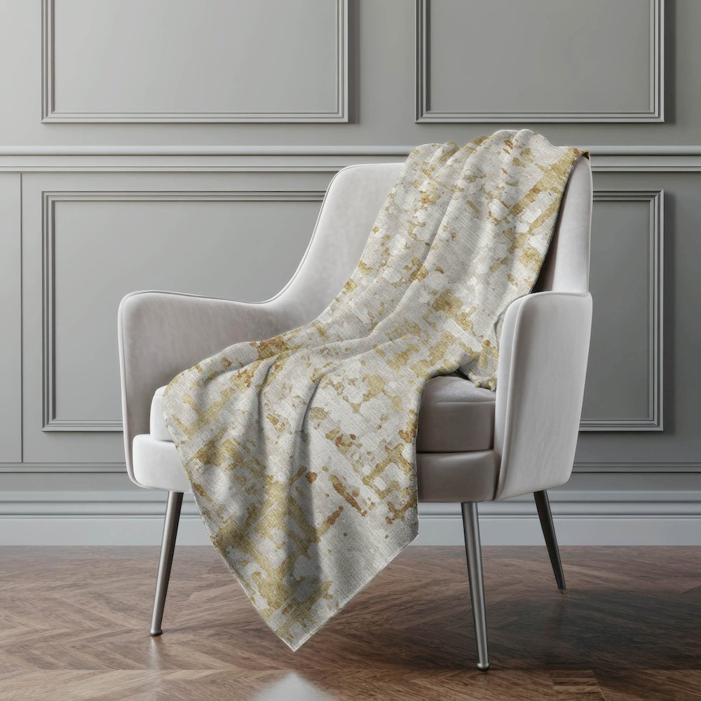 Premium Machine Washable ASB76 Caramel 50" x 70" Sherpa Throw Blanket. Picture 5