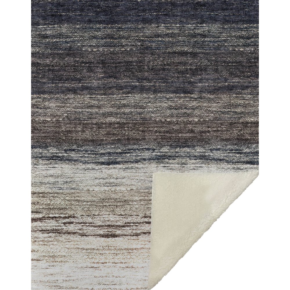 Premium Machine Washable ASB786 Beige 50" x 70" Sherpa Throw Blanket. Picture 1