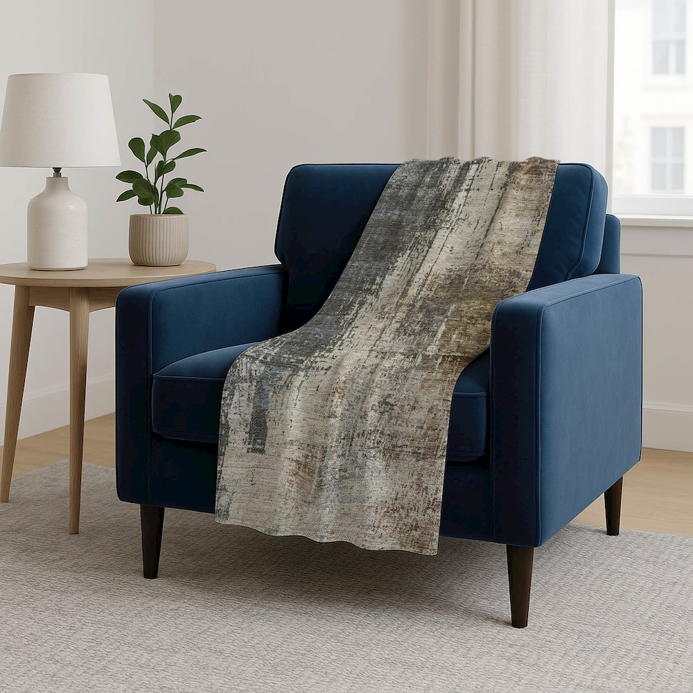 Premium Machine Washable ASB797 Beige 50" x 70" Sherpa Throw Blanket. Picture 5