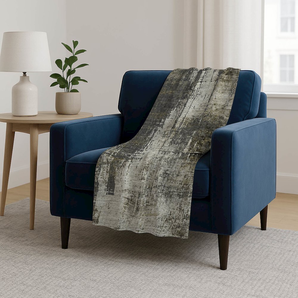 Premium Machine Washable ASB797 Taupe 50" x 70" Sherpa Throw Blanket. Picture 5