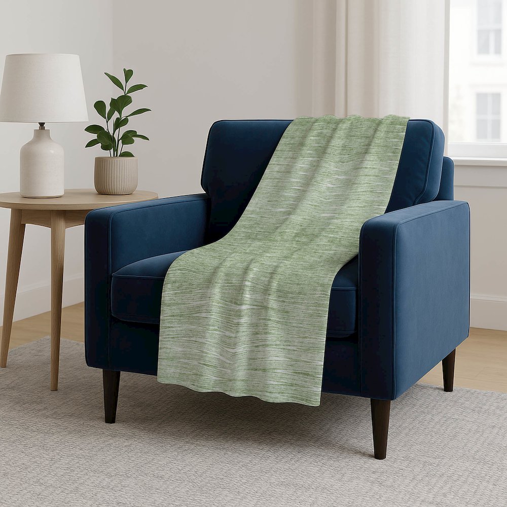 Premium Machine Washable ASB800 Aloe 50" x 70" Sherpa Throw Blanket. Picture 5