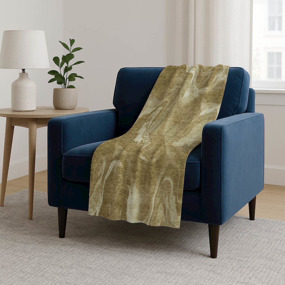 Premium Machine Washable ASB802 Brown 50" x 70" Sherpa Throw Blanket. Picture 5
