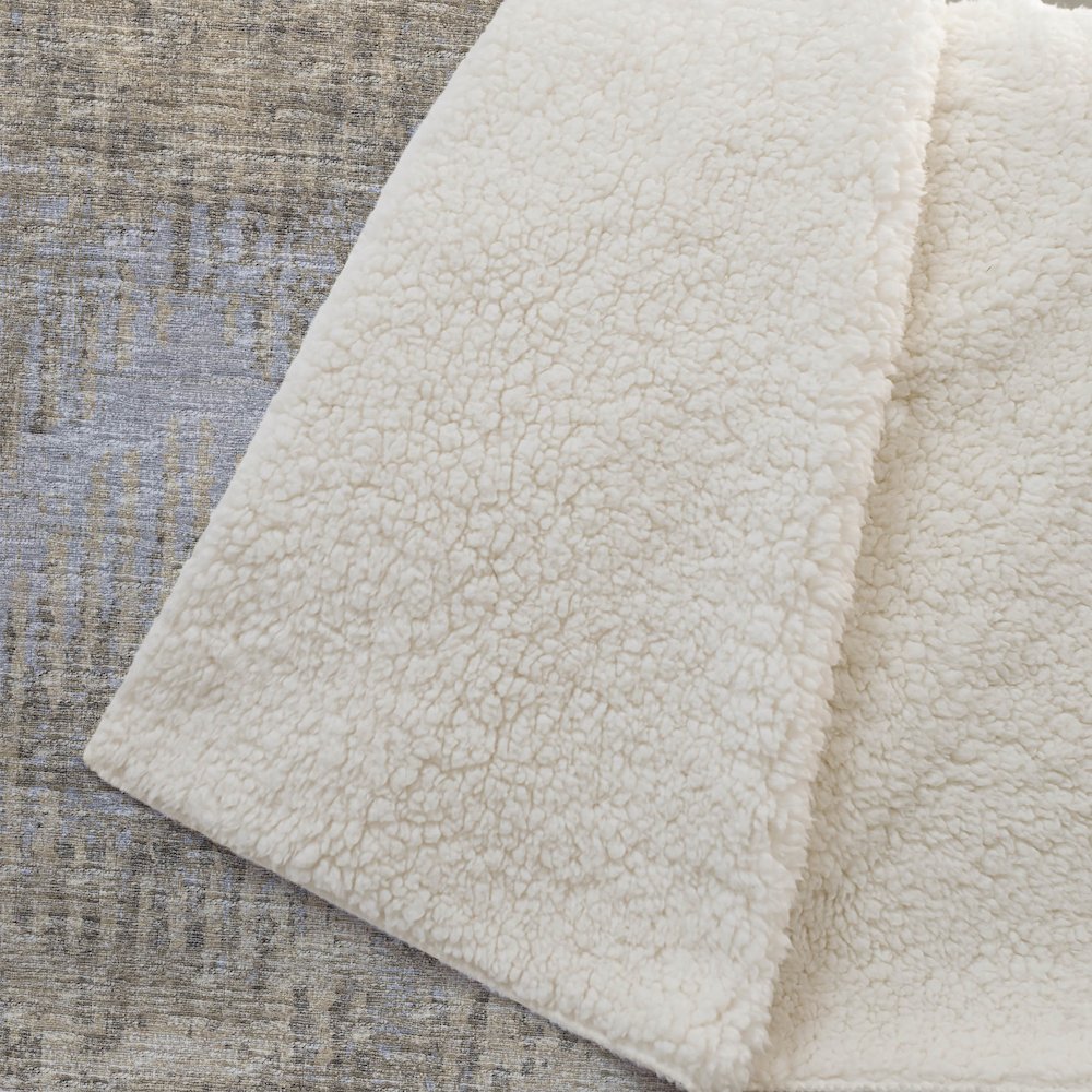 Premium Machine Washable ASB80 Earth 50" x 70" Sherpa Throw Blanket. Picture 2
