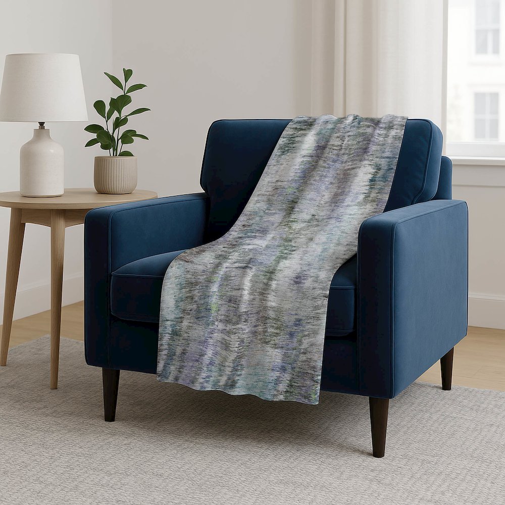 Premium Machine Washable ASB813 Green 50" x 70" Sherpa Throw Blanket. Picture 5