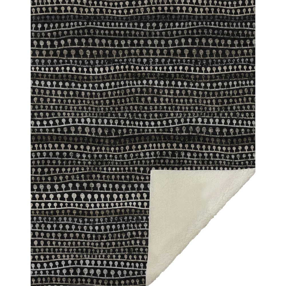 Premium Machine Washable ASB823 Taupe 50" x 70" Sherpa Throw Blanket. Picture 1