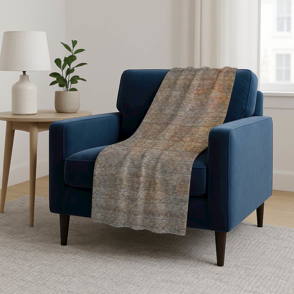Premium Machine Washable ASB843 Gray 50" x 70" Sherpa Throw Blanket. Picture 5