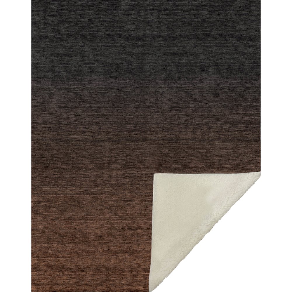 Premium Machine Washable ASB844 Paprika 50" x 70" Sherpa Throw Blanket. Picture 1