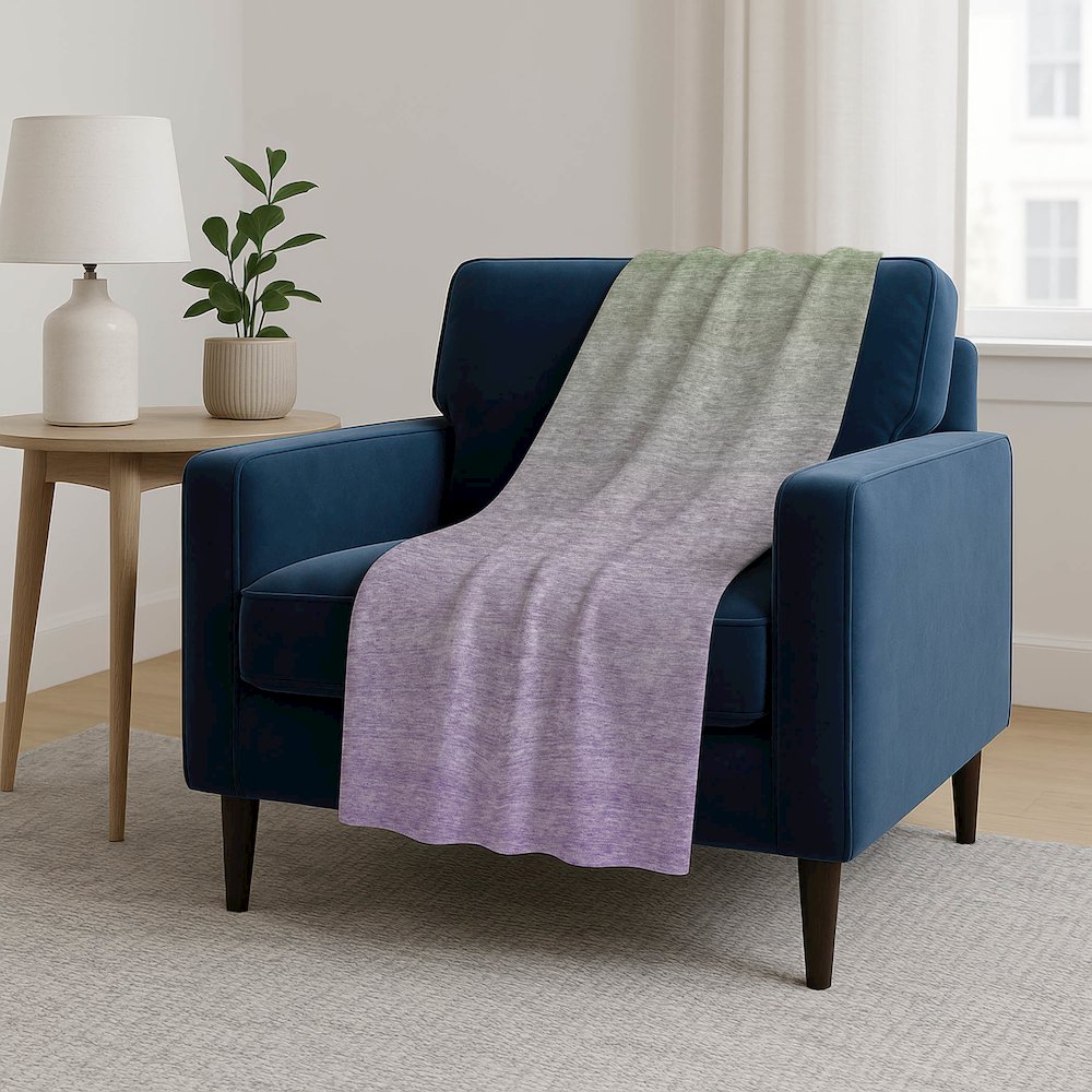 Premium Machine Washable ASB845 Aloe 50" x 70" Sherpa Throw Blanket. Picture 5