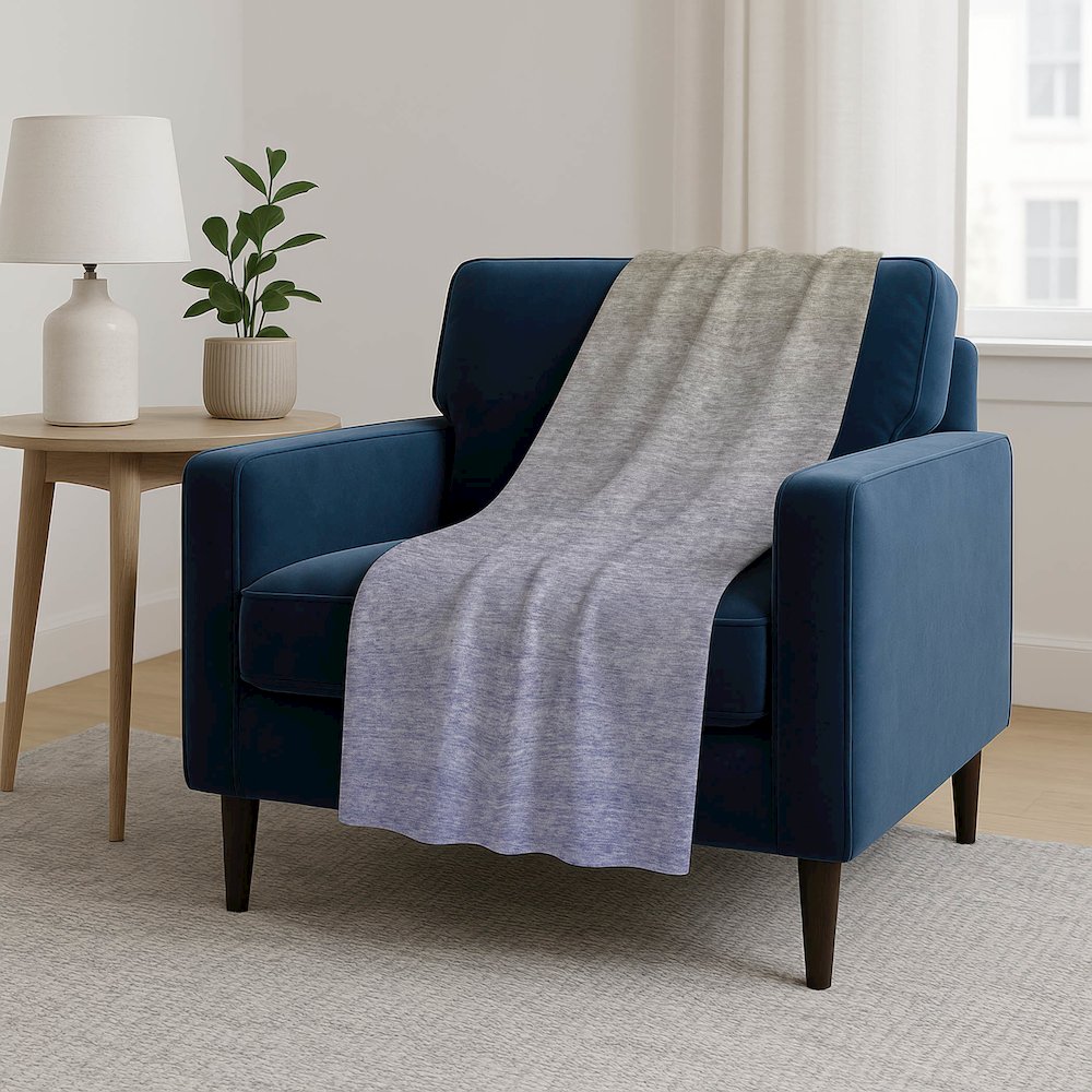 Premium Machine Washable ASB845 Beige 50" x 70" Sherpa Throw Blanket. Picture 5