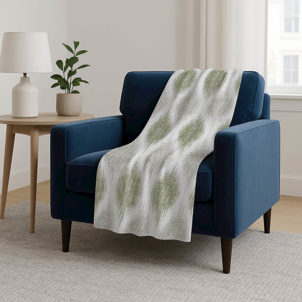 Premium Machine Washable ASB848 Aloe 50" x 70" Sherpa Throw Blanket. Picture 5