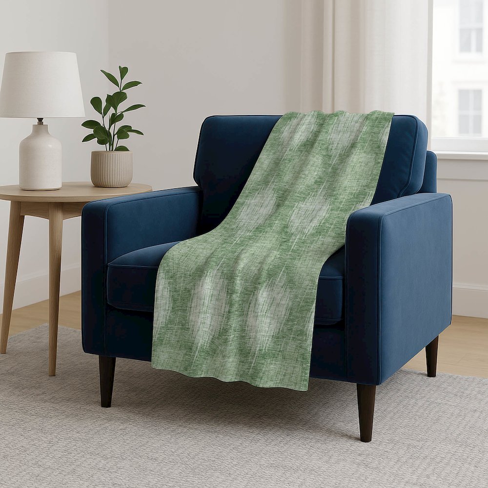 Premium Machine Washable ASB849 Mint 50" x 70" Sherpa Throw Blanket. Picture 5