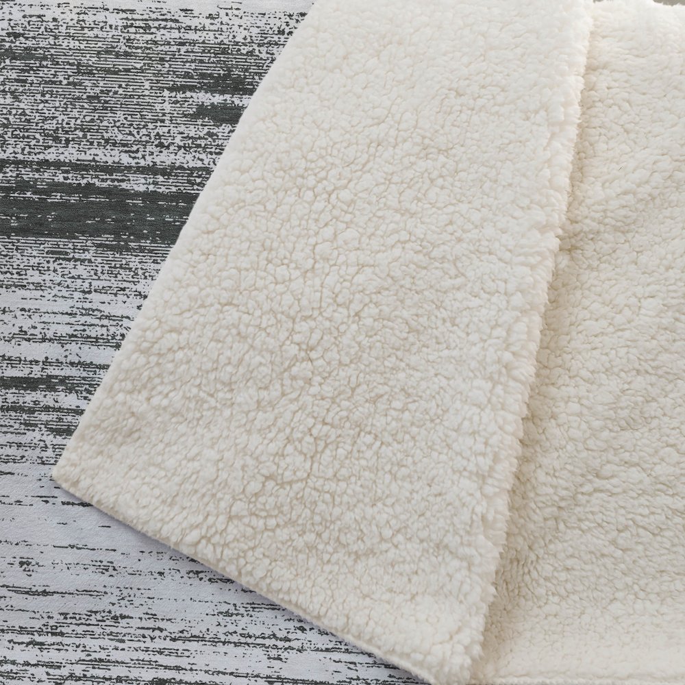 Premium Machine Washable ASB859 Black 50" x 70" Sherpa Throw Blanket. Picture 2