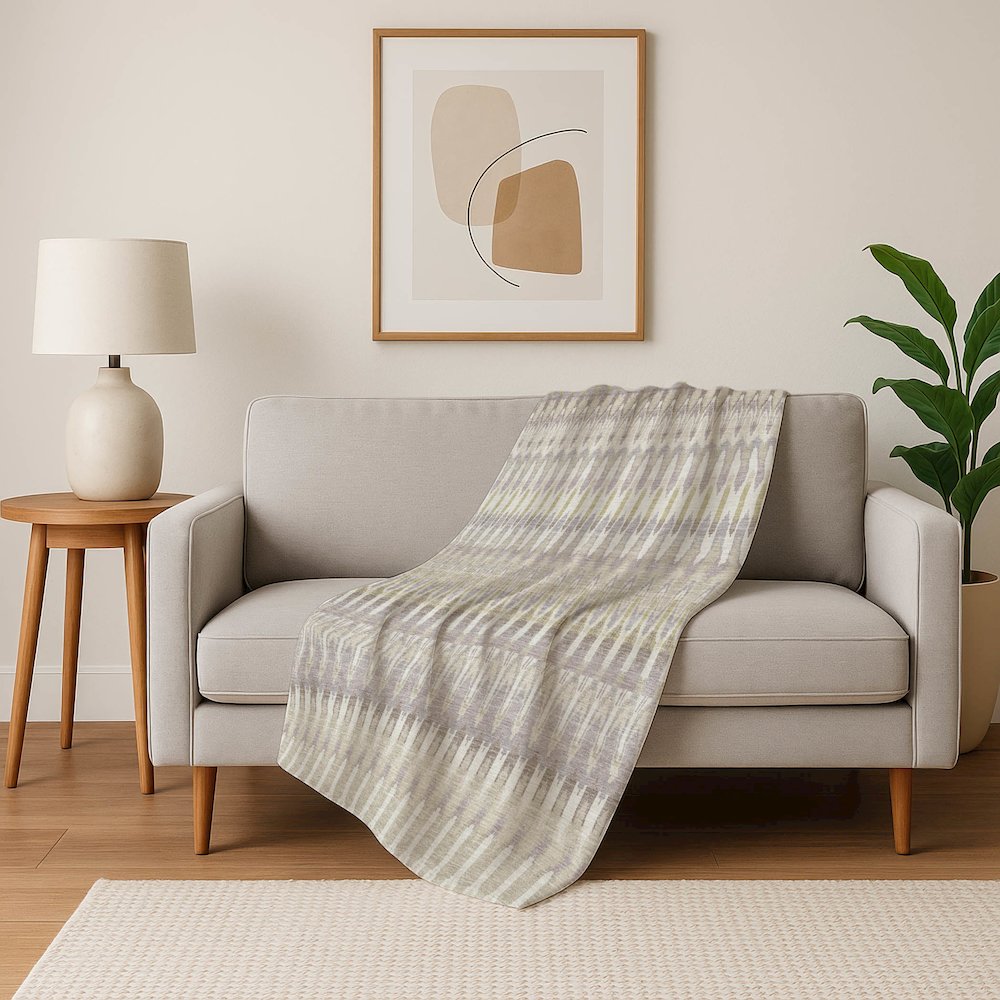 Premium Machine Washable ASB860 Beige 50" x 70" Sherpa Throw Blanket. Picture 5