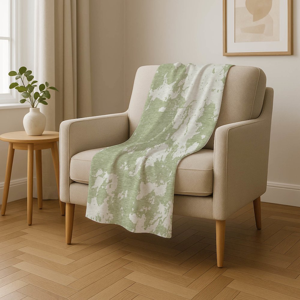 Premium Machine Washable ASB897 Aloe 50" x 70" Sherpa Throw Blanket. Picture 4