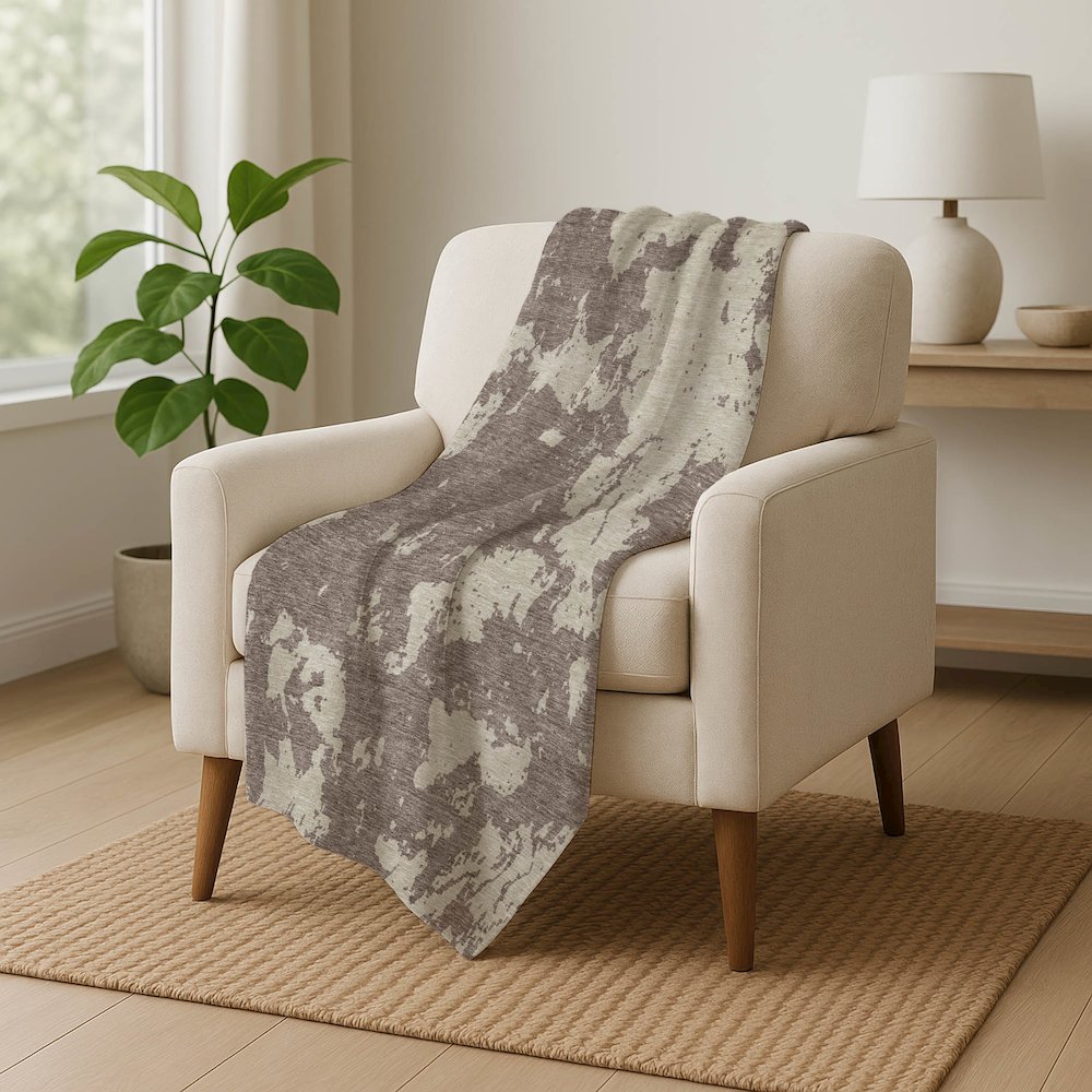Premium Machine Washable ASB897 Taupe 50" x 70" Sherpa Throw Blanket. Picture 5