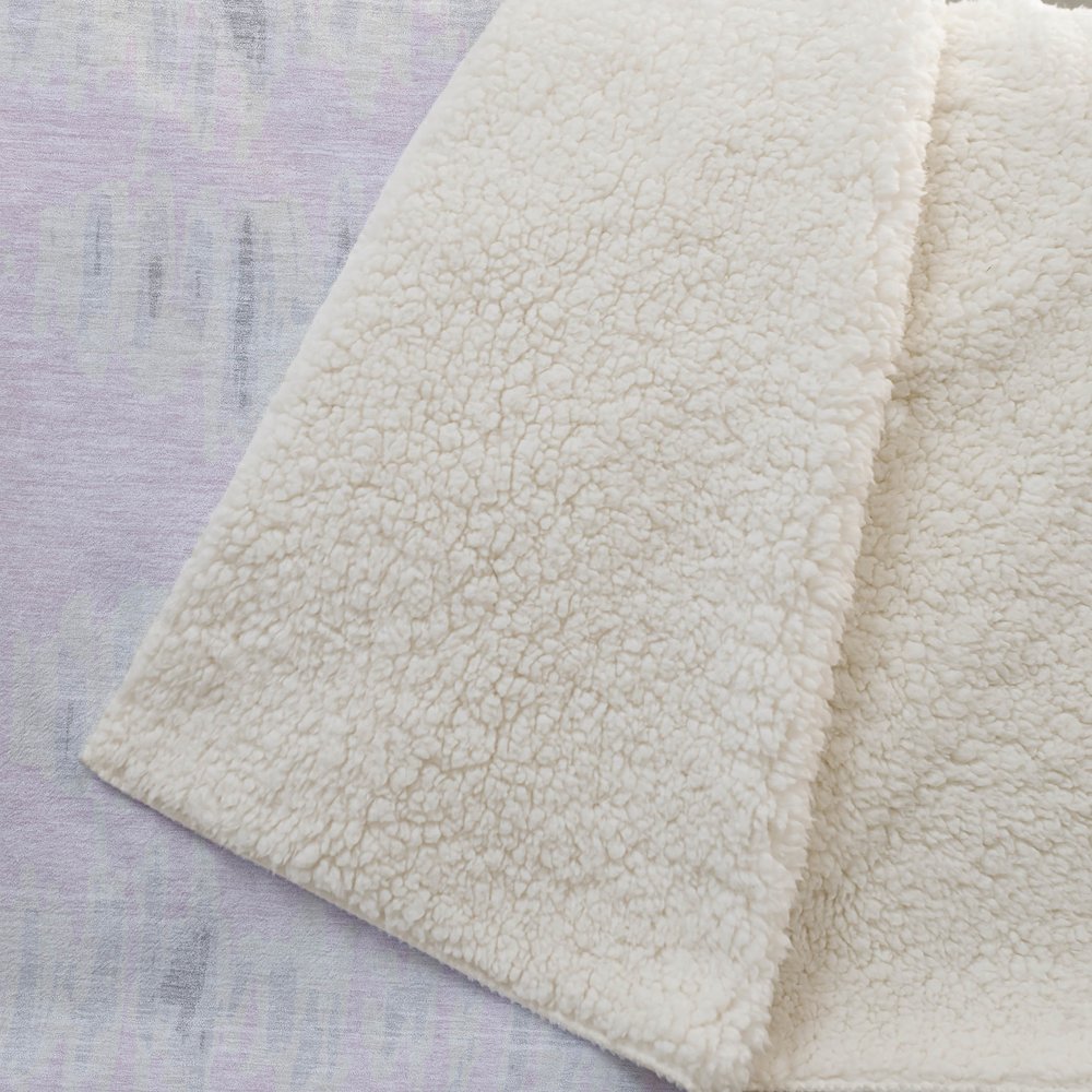 Premium Machine Washable ASB905 Pink 50" x 70" Sherpa Throw Blanket. Picture 2