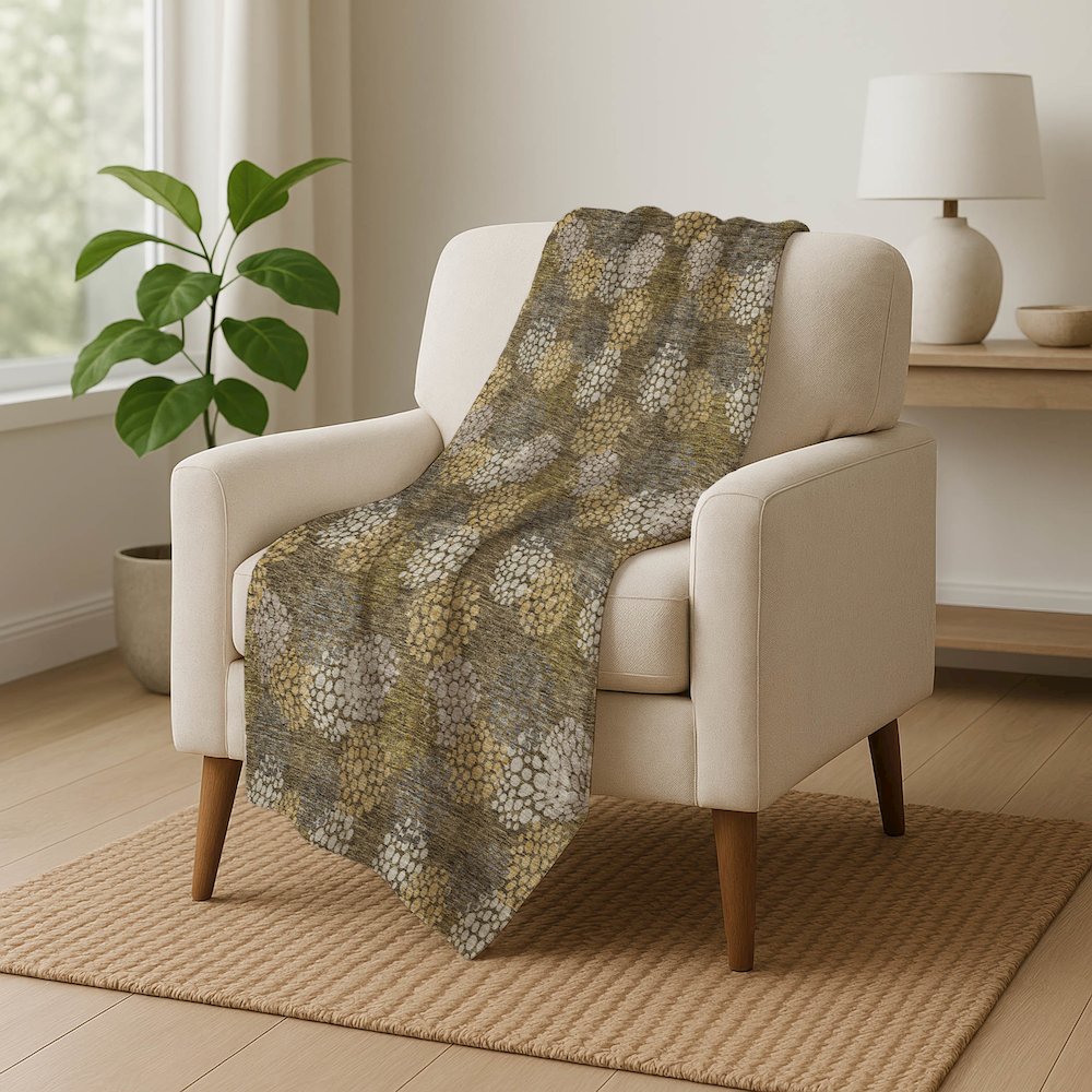 Premium Machine Washable ASB908 Brown 50" x 70" Sherpa Throw Blanket. Picture 5