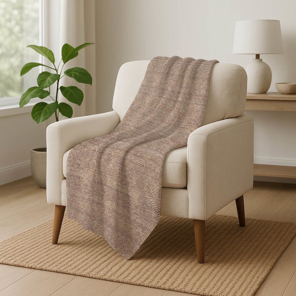 Premium Machine Washable ASB910 Paprika 50" x 70" Sherpa Throw Blanket. Picture 5
