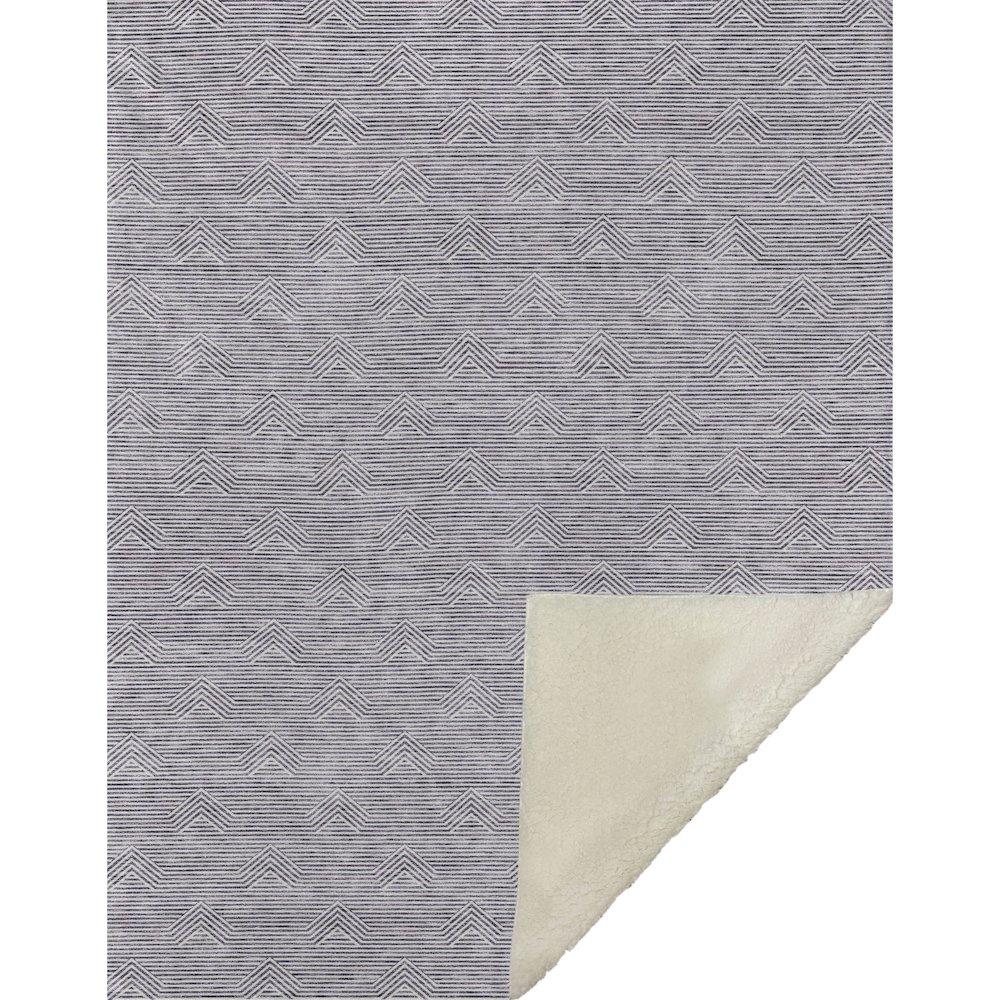Premium Machine Washable ASB910 Purple 50" x 70" Sherpa Throw Blanket. Picture 1