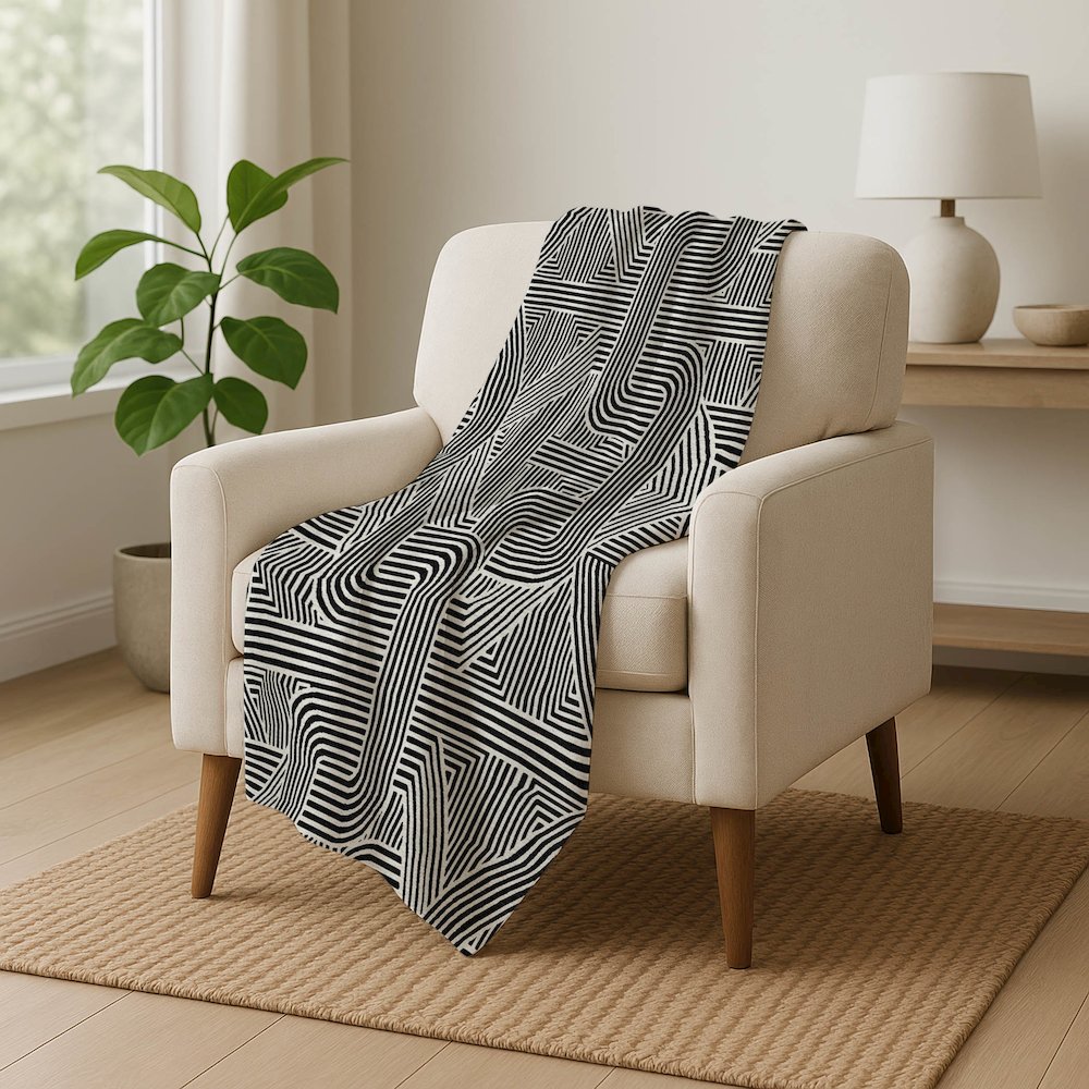 Premium Machine Washable ASB917 Black 50" x 70" Sherpa Throw Blanket. Picture 5