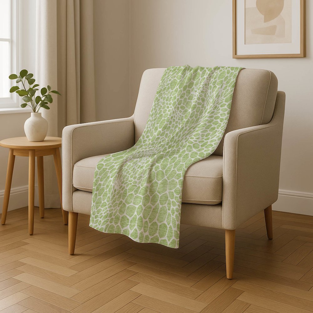 Premium Machine Washable ASB919 Aloe 50" x 70" Sherpa Throw Blanket. Picture 4