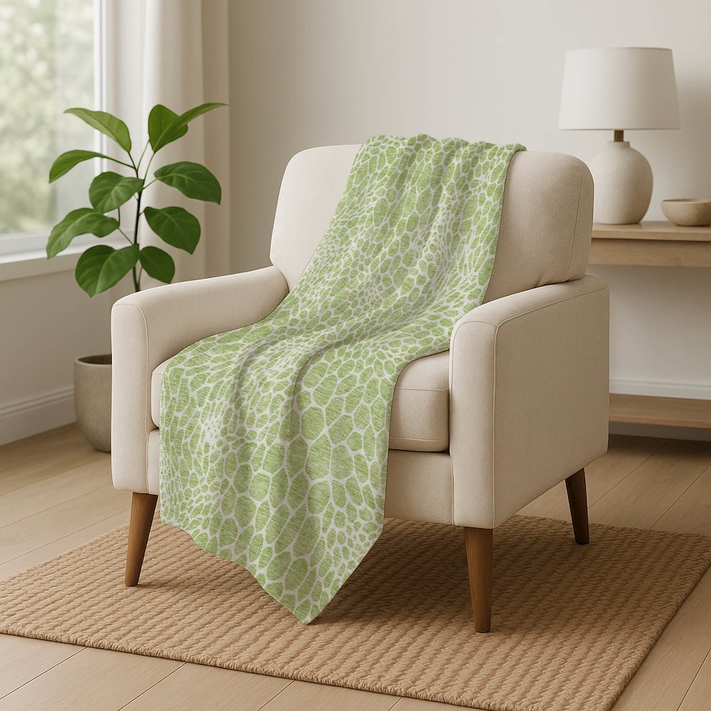 Premium Machine Washable ASB919 Aloe 50" x 70" Sherpa Throw Blanket. Picture 5