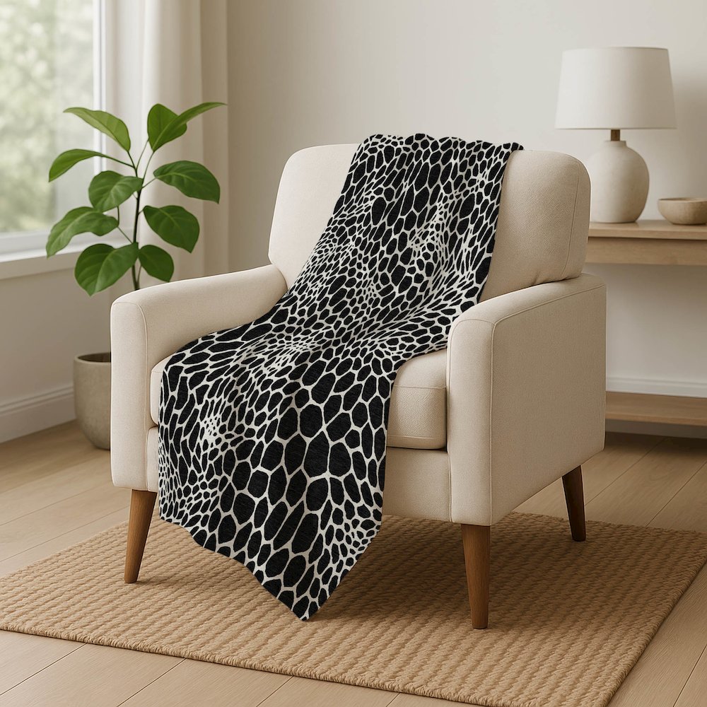 Premium Machine Washable ASB919 Black 50" x 70" Sherpa Throw Blanket. Picture 5