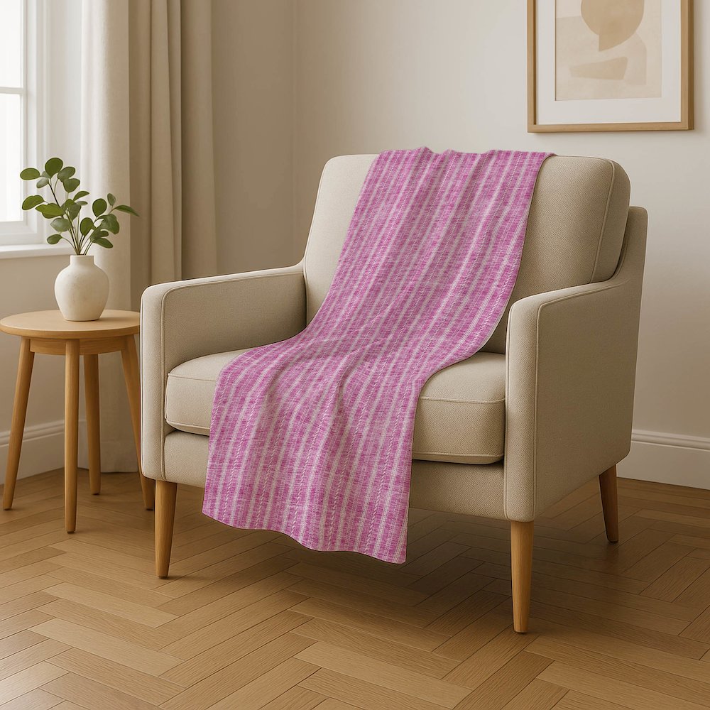 Premium Machine Washable ASB929 Blush 50" x 70" Sherpa Throw Blanket. Picture 4