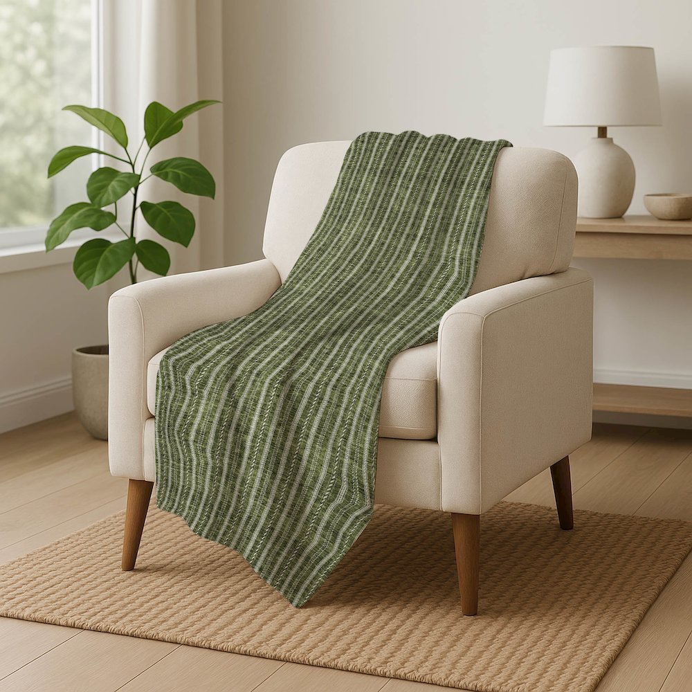 Premium Machine Washable ASB929 Olive 50" x 70" Sherpa Throw Blanket. Picture 5