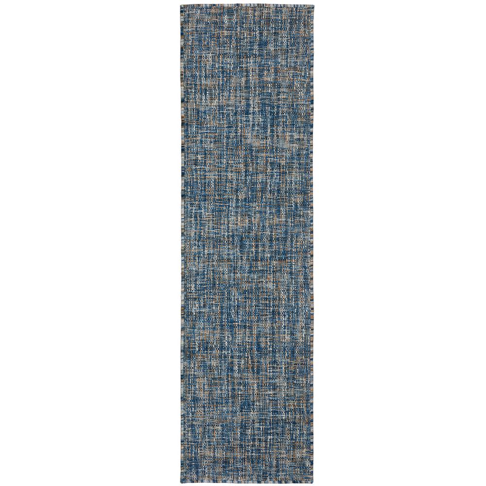 Abruzzo AZ1 Blue 2'3" x 7'6" Rug. Picture 1