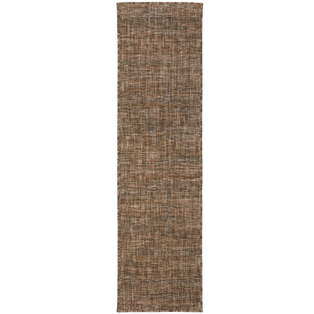 Abruzzo AZ1 Chocolate 2'3" x 7'6" Rug. Picture 1