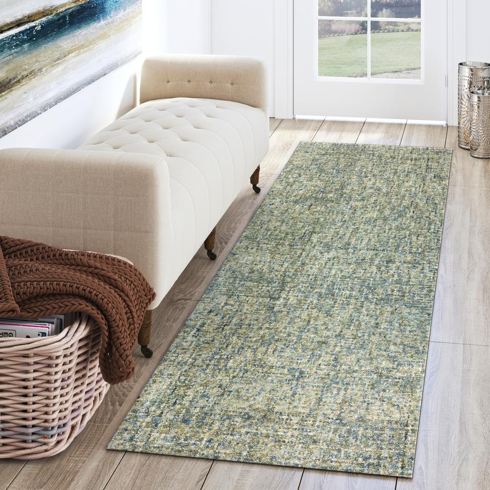 Calisa CS5 Indigo 2'3" x 7'6" Runner Rug. Picture 2