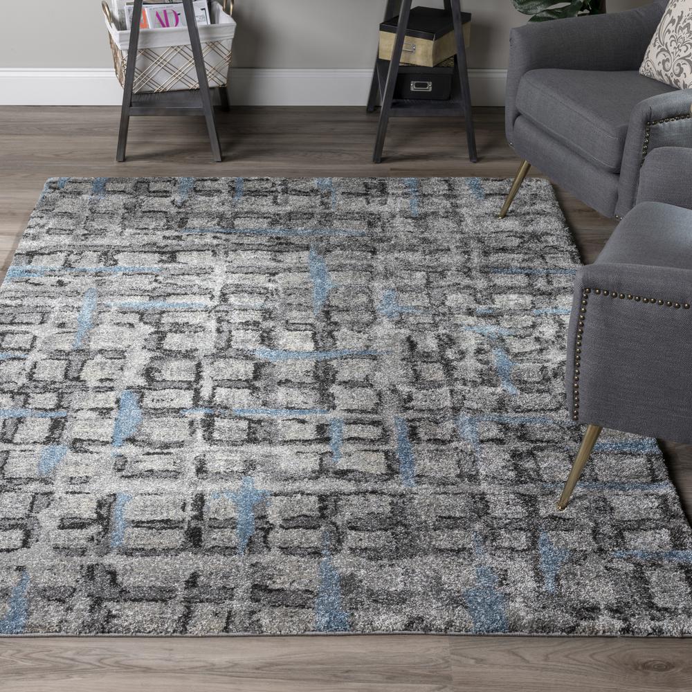 Aero AE7 Pewter 3'3" x 5'3" Rug. Picture 2