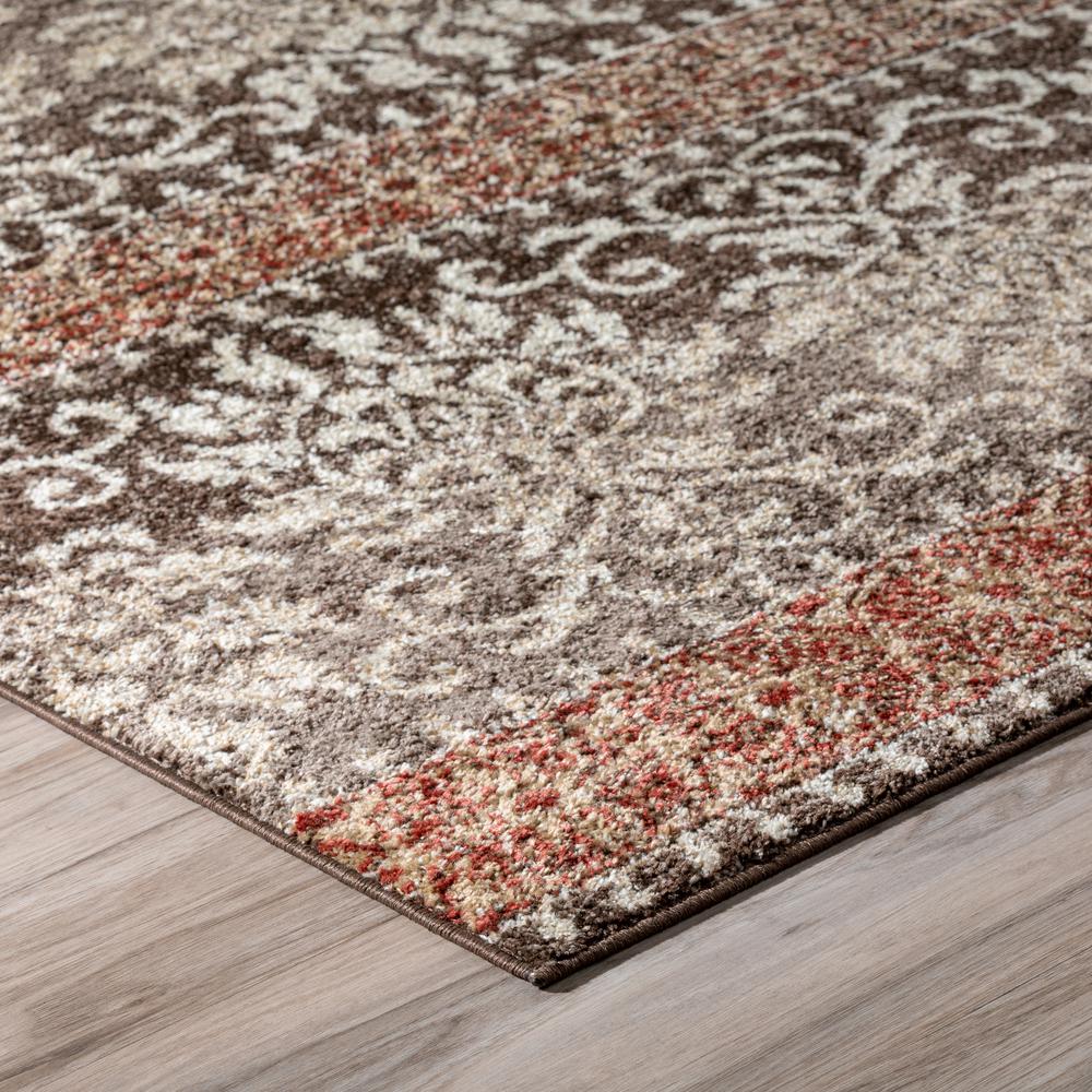 Gala GA6 Chocolate 3'3" x 5'1" Rug. Picture 4