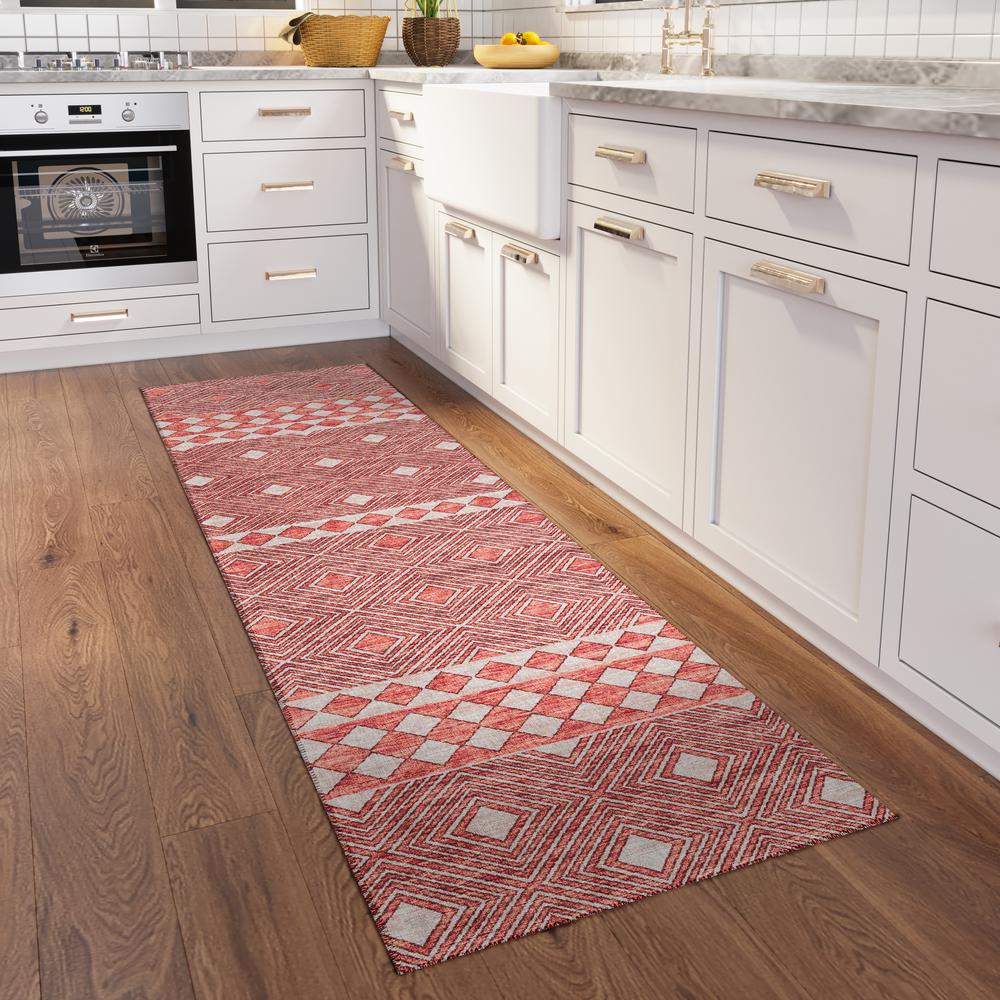 Yuma Canyon Transitional Southwest 2'3" x 7'6" Runner Rug Canyon AYU31. Picture 1