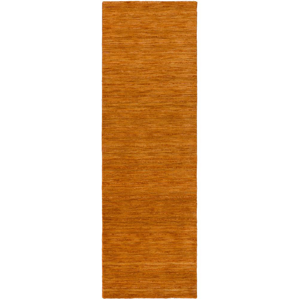 Rafia RF100 Mandarin 2'3" x 7'6" Runner Rug. Picture 1
