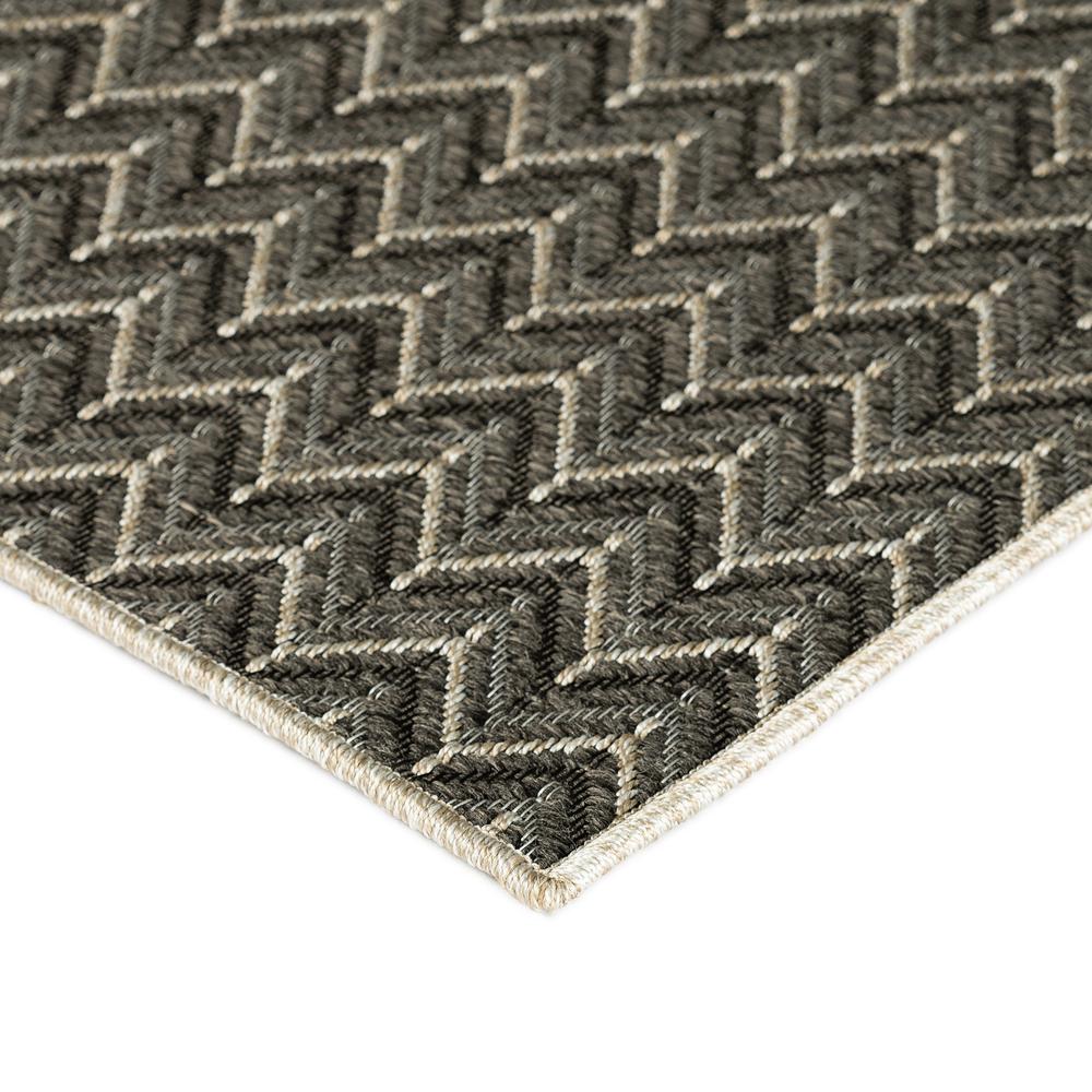 Bali BB1 Charcoal 5'1" x 7'5" Rug. Picture 2