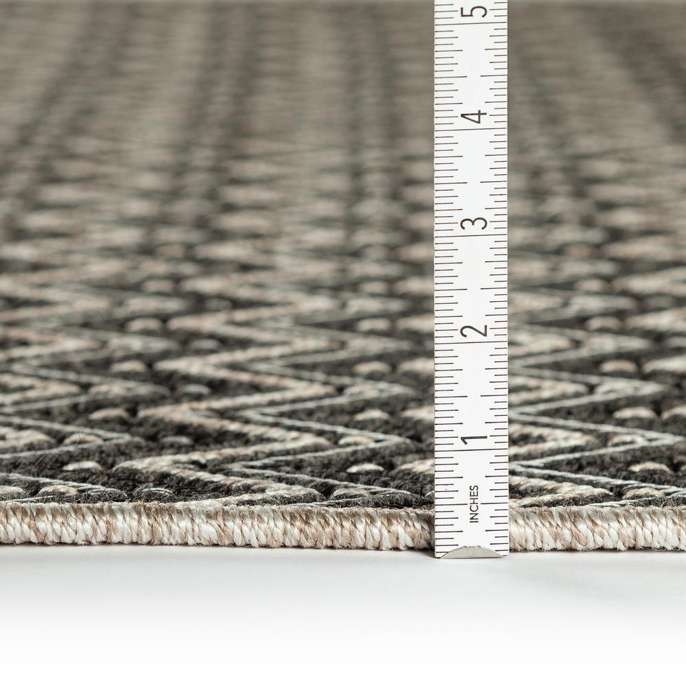 Bali BB1 Charcoal 5'1" x 7'5" Rug. Picture 3