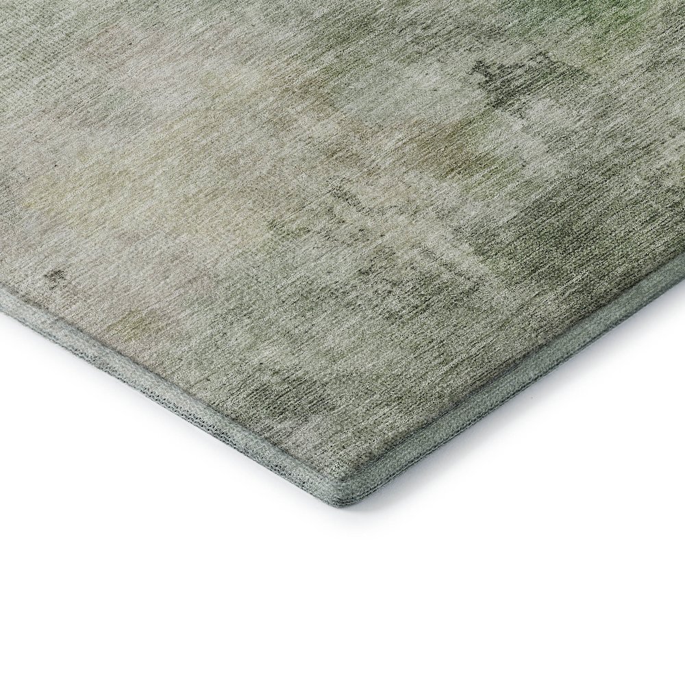 Luxury Washable Indoor/Outdoor Bresca Aloe 1'8" x 2'6" Rug. Picture 2