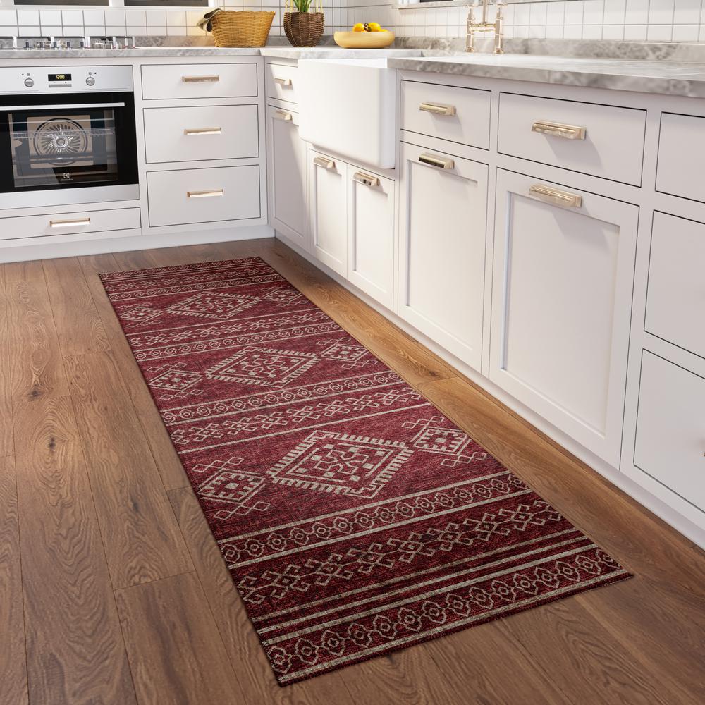 Yuma Canyon Transitional Southwest 2'3" x 7'6" Runner Rug Canyon AYU44. Picture 1