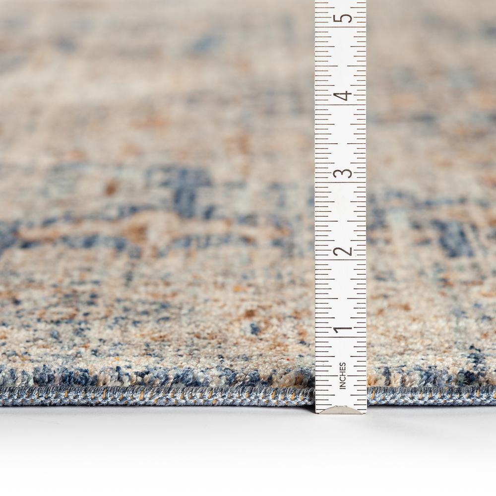 Bergama BE3 Navy 1'8" x 2'6" Rug. Picture 3