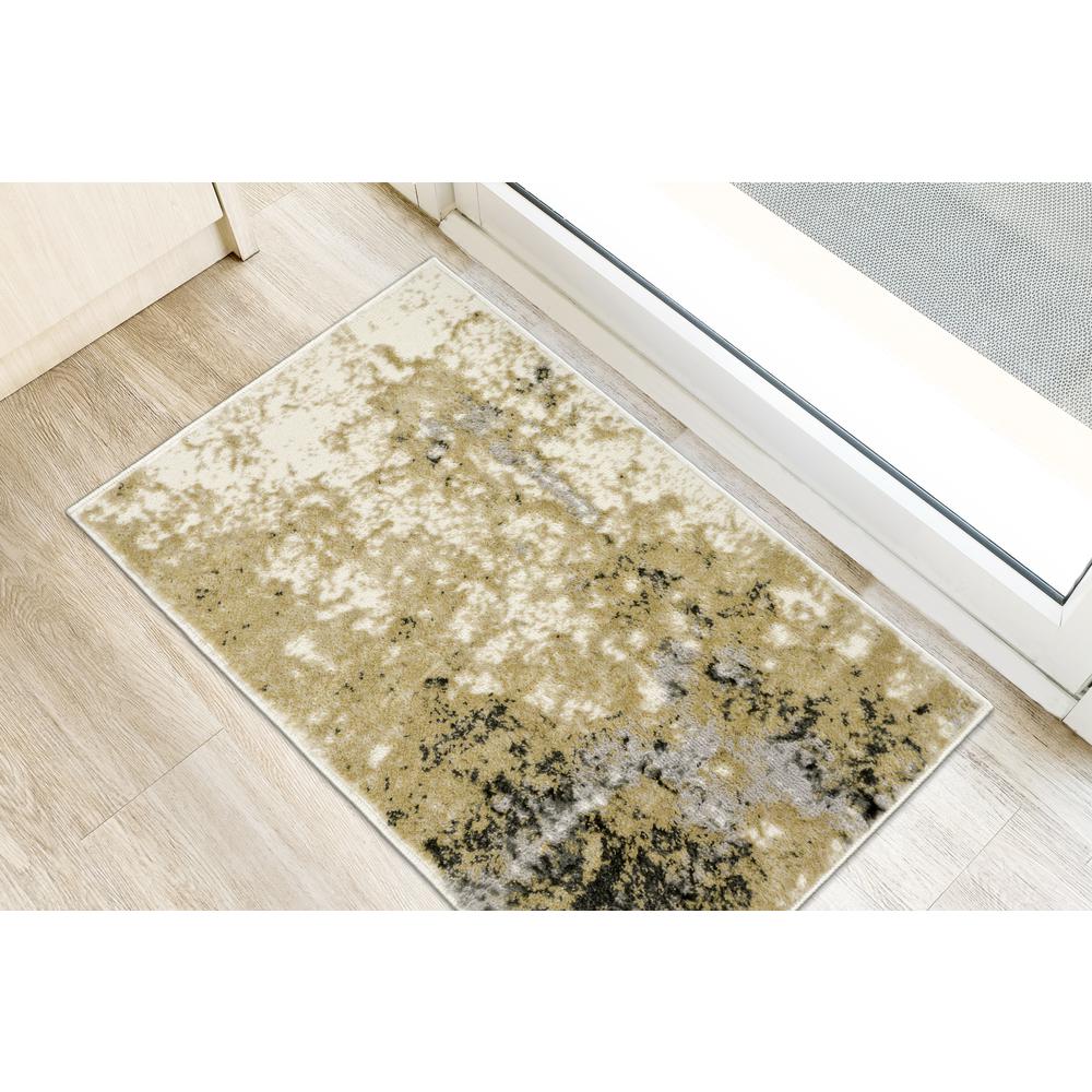 Karma KM19 Silver 1'8" x 2'6" Rug. Picture 2