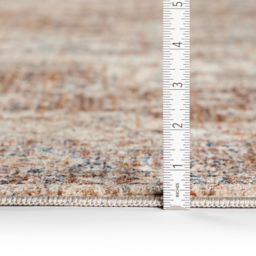 Bergama BE9 Mocha 1'8" x 2'6" Rug. Picture 3