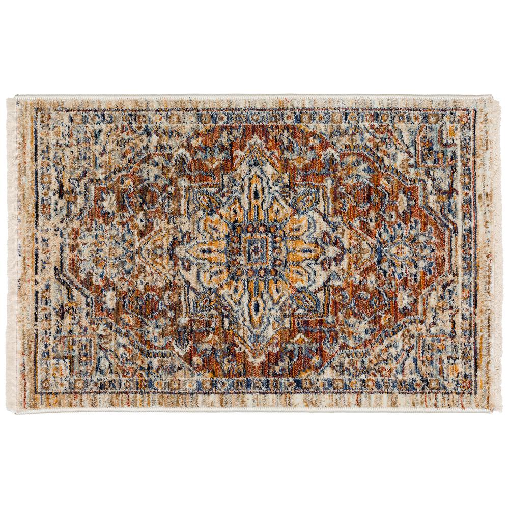 Bergama BE9 Spice 1'8" x 2'6" Rug. Picture 1