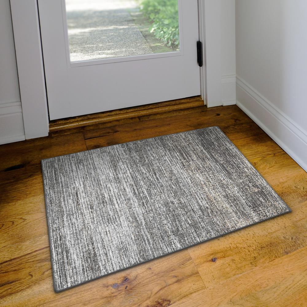 Ciara CR1 Graphite 2' x 3' Rug. Picture 2