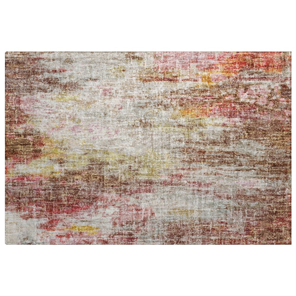 Luxury Washable Boca Blush 1'8" x 2'6" Rug. Picture 1
