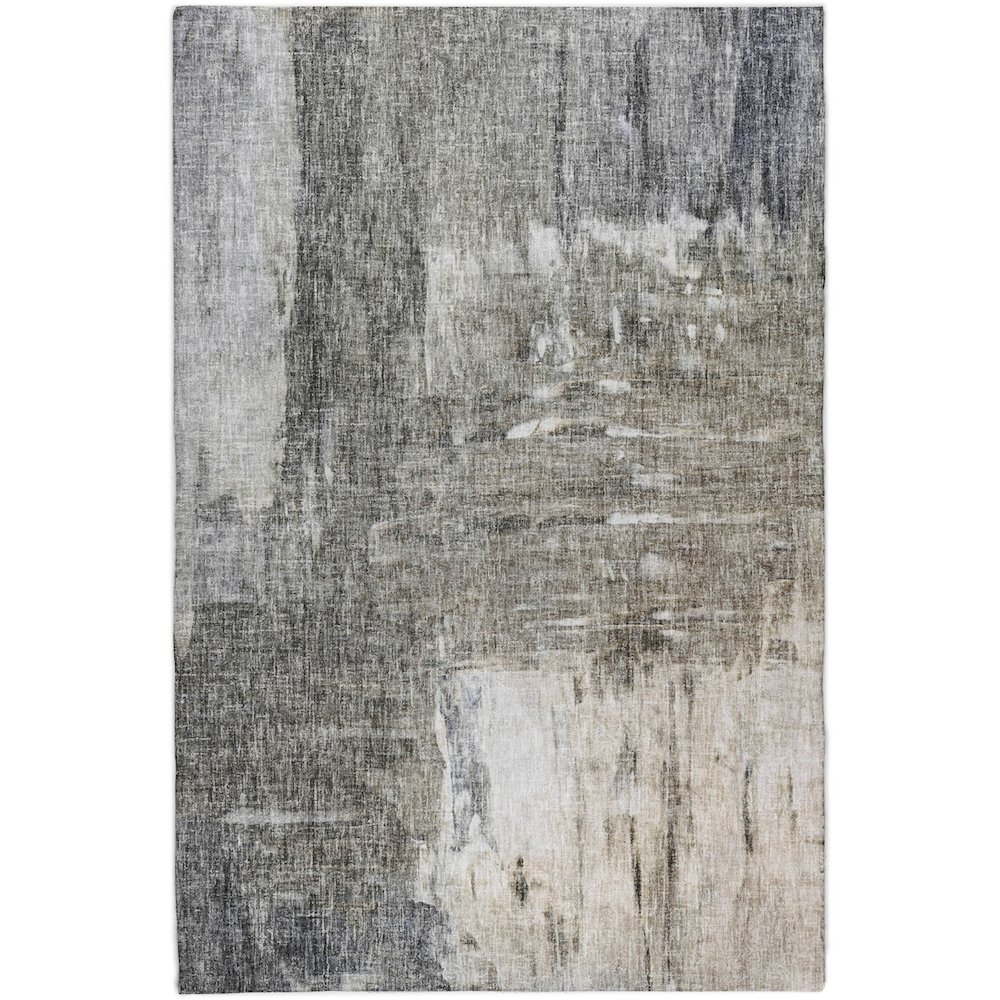 Luxury Washable Boca Gray 2'6" x 3'10" Rug. Picture 1