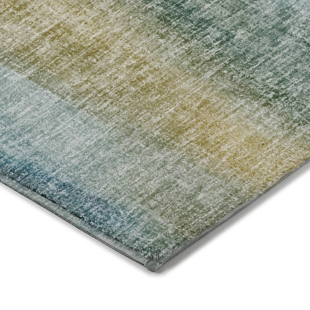 Luxury Washable Boca Khaki 1'8" x 2'6" Rug. Picture 2
