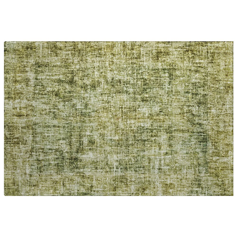 Luxury Washable Boca Aloe 1'8" x 2'6" Rug. Picture 1