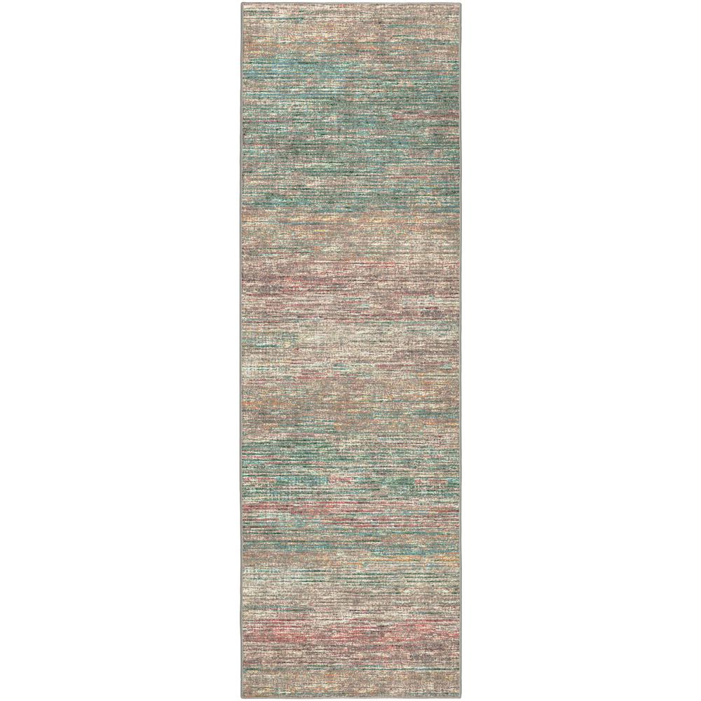 Ciara CR1 Mocha 2'6" x 8' Runner Rug. Picture 1